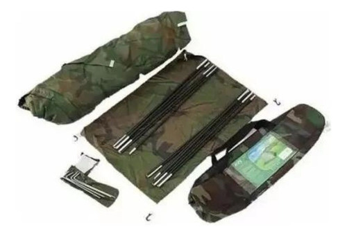 Barraca Camping Militar 3 Lugares Camuflada Top