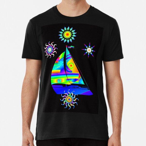 Remera Barco De Vela Algodon Premium