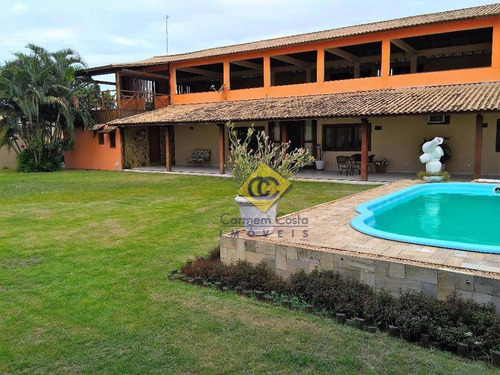 Imagem 1 de 25 de Casa Com 4 Dormitórios À Venda, 800 M² Por R$ 1.750.000,00 - Jardim Atlântico - Rio Das Ostras/rj - Ca0498