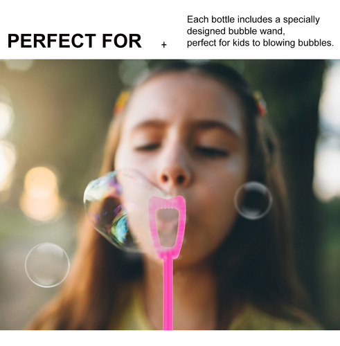 Botellas De Burbujas En Forma De Varita, Minicontenedor Para