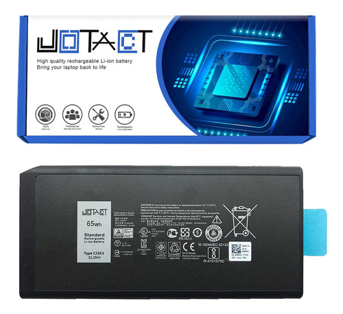 Bateria Cj2k1 Para Dell Latitude Rugged/extreme 11.1v 65wh 