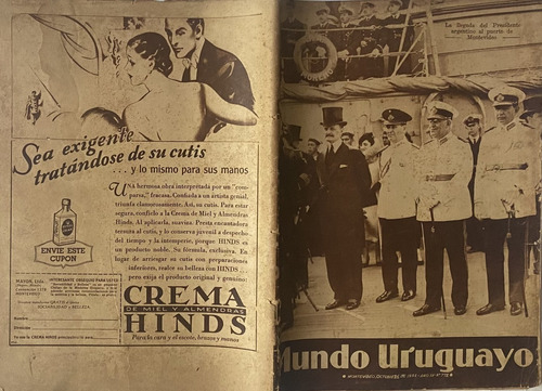 Antiguo Mundo Uruguayo N° 772 Recordando A Batlle 1933 Mu5