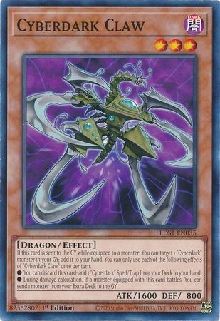 Yugioh! Cyberdark Claw - Lds1-en035