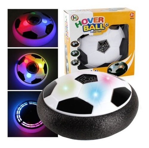 Joy-Jam Juguetes para Niños de 5-8 años Hover Ball Fútbol Aire Fútbol Disco de fútbol Deportes Juguetes Parachoques de Espuma para Interiores y Exteriores Negro Regalos de Cumpleanos Navidad