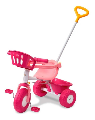 Imagen 1 de 1 de Triciclo Infantil Rondi Metal Rosa 3500