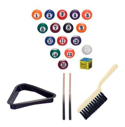 Imagem 7 de 8 de Brinquedo Jogo Mini Mesa De Bilhar Snooker Sinuca (51x31x10)