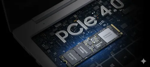 Ssd Samsung Pm9a1 512gb M.2 2280 Nvme Pcie Gen4 X4 Preto