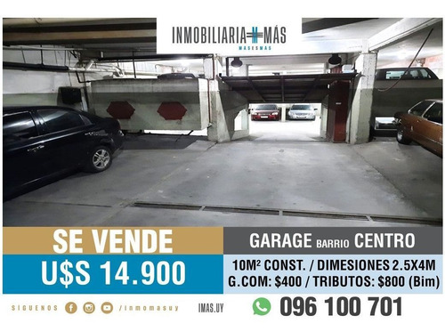 Cochera Garage Venta Palermo Montevideo Imas.uy L *