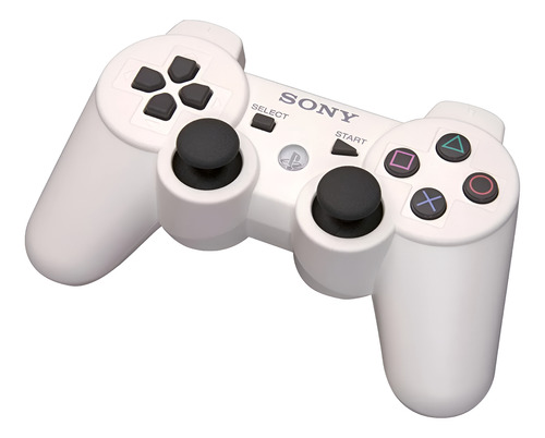 Joystick Inalámbrico Sony Playstation Dualshock 3 Blanco Blanco