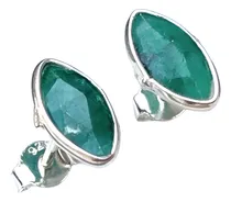 Comprar Aros Enjoyas Jewels Pepita Plata 925 Esmeralda 6mm.
