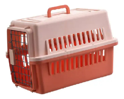 Transportadora Rígida Para Mascotas Perro Gato Resistente