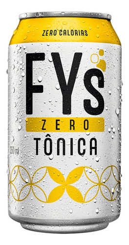 Água Tônica FYs Zero Lata 350ml