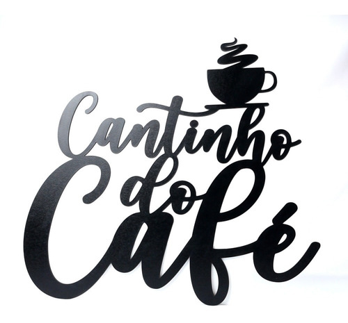 Imagem 1 de 1 de Frase Decorativa Cantinho Do Café