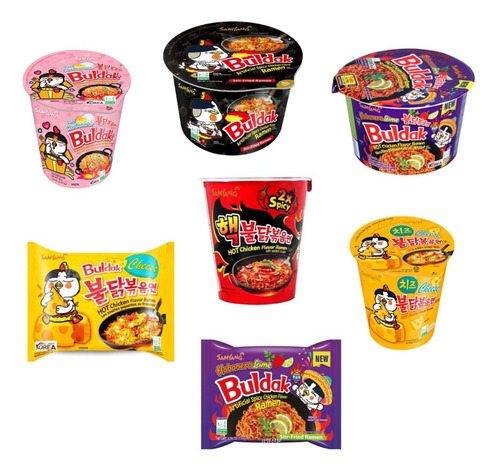 Buldak Samyang Ramen Surtido - g a $234