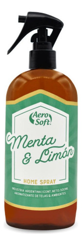 Textiles Perfumina  Menta Y Limon Solo Para Entendidos!! Lo+ Aero Soft - Unidad - 1