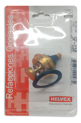 Estopero Arm C/cda P/flux Original Helvex Sf110