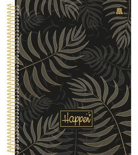 Caderno 10x1 Capa Dura Happen 160f Pct.c/04