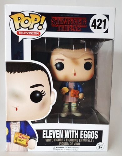 Eleven With Eggos Waffles 421 Funko Pop Stranger Things