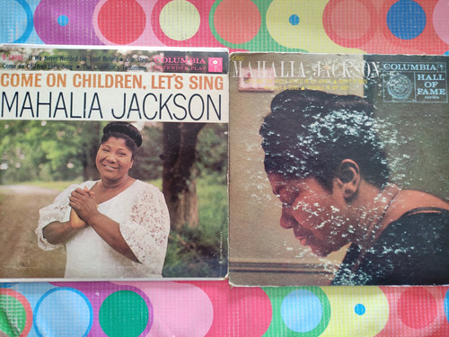 Mahalia Jackson Lp 45 One Step Didn't It Rain