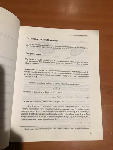 Apuntes De Variable Compleja Juan Aguilar, G. Monsivais (Usado)