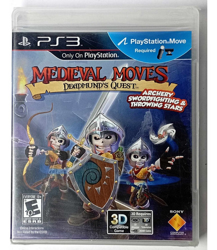 Medieval Moves: Deadmund's Quest Playstation 3 Ps3 Rtrmx Vj