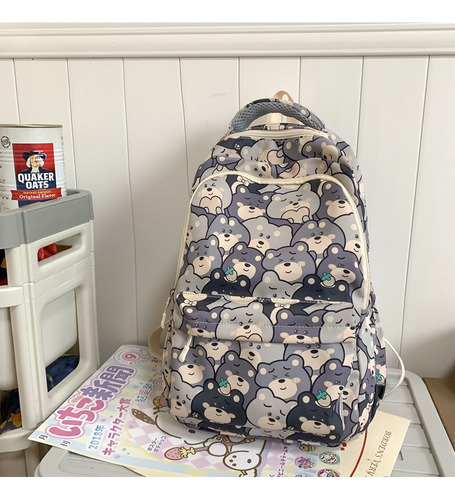 Mochila Cómoda Y Transpirable Con Forma De Oso De Dibujos An