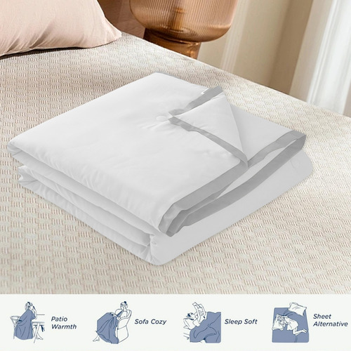 Manta Fresca Suave Y Transpirable Con Doble Capa Cool Tech