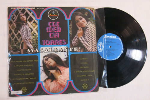 Vinyl Vinilo Lp Acetato Clemencia Torres Avasallante Balada 