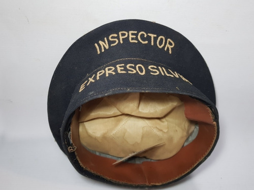 Imagen 4 de 9 de Antigua Gorra Inspector Expreso Silvia Mag 56291