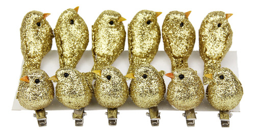 Set De Pinzas Para El Pelo En Miniatura Con Forma De Pájaro