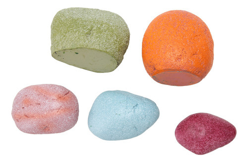 Piedras De Colores Decorativas Para Peceras, 5 Piezas, Innov