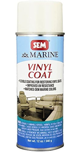 Sem M25063 Ranger White Marine Vinyl Coat 12 Oz