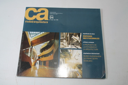 Revista Ca Ciudad Y Arquitectura Numero 94 Año 1998