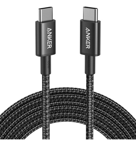 Nuevo Cable Usb C A Usb C De Nylon De Anker, 100 W, 10 Pies,