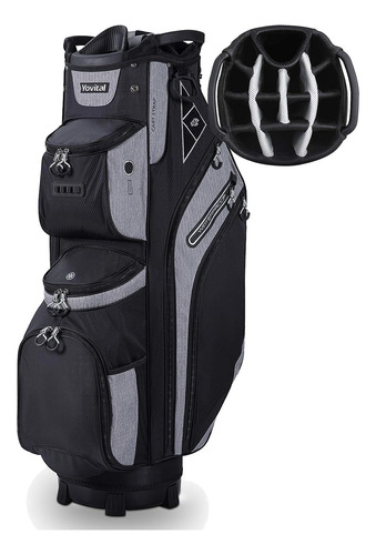 Bolsa De Carrito De Golf De 14 Vias Yovital - N