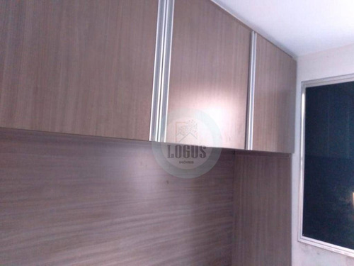 Imagem 15 de 30 de Oportunidade!!! Apartamento Condomínio Estados Unidos Com 45m² Composto Por 2 Dormitórios, À Venda Por R$ 200.000,00 - Demarchi, Sbc/sp - Ap2283