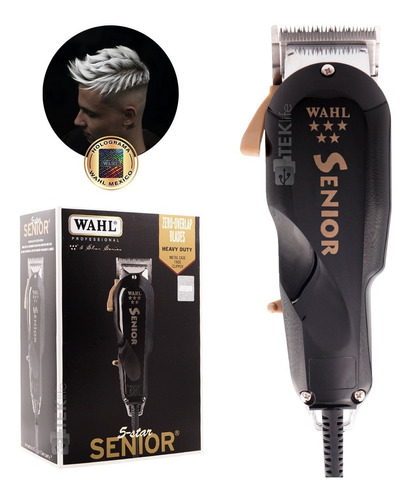 Cortadora  Wahl Profesional 5 Stars Senior  Motor V9000 Original Negra Alambrica