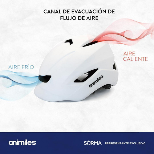 Imagen 5 de 10 de Casco Bicicleta Con Visera Luz Trasera Y Ventilación