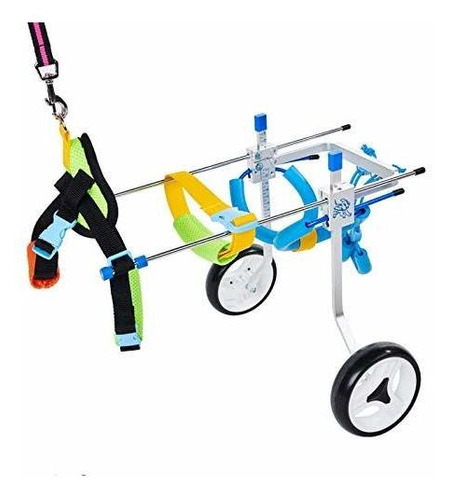 Imagen 1 de 1 de Carro De 6 Tipos Mascotas Silla De Ruedas Discapacitad...