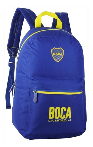 Mochila Boca Juniors Urbana Original 17 Bj64 Maple 12 Cuota
