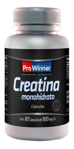 Imagen 5 de 9 de (80 Caps) Creatina Monohidrato Prowinner