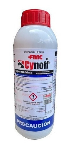 Cynoff Ce 960 Ml Insecticida Cipermetrina  Chinches