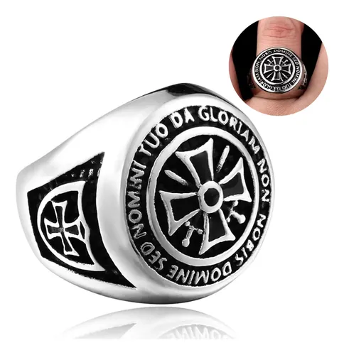 Anillo de caballero templario hotsell