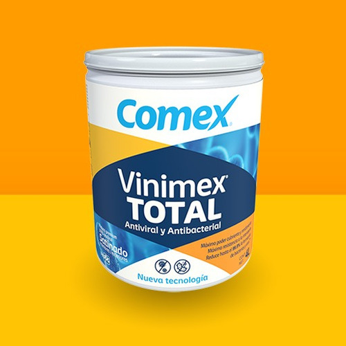 Vinimex Total Antiviral Y Antibacterial 19 Litros Color Blanco