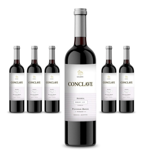 Vino Conclave Reserva Merlot (6x750ml)