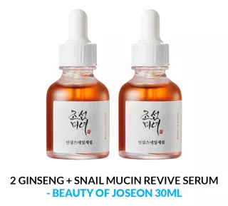 2 Revive Serum Ginseng+snail Mucin - Beauty Of Joseon 30 Ml