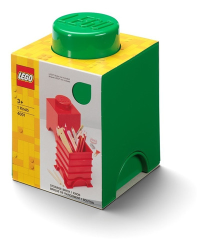 Lego Bloque Apilable Contenedor Brick 1 Cantidad De Piezas 5