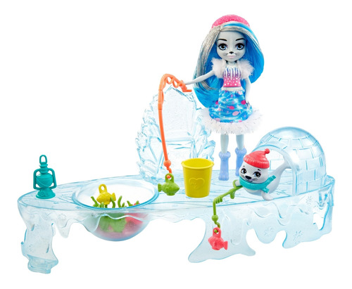 Enchantimals Pesca De Hielo En Snow Valley