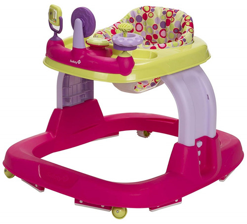 Andadores Bebes Andador Bebe Caminador Safety Wa061 Rosado