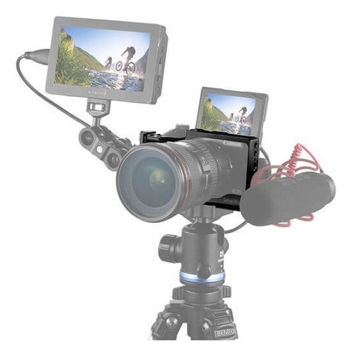 Gaiola Cage 2130 Para Canon Eos M3 E M6 Cor Preto